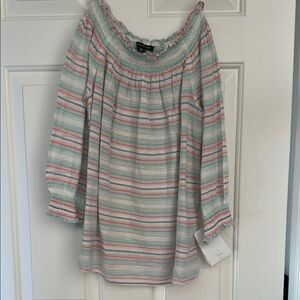 INC International Concepts Multicolor Knit Top